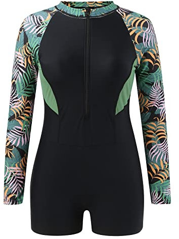 Generisch Badeanzug mit bügel, Badeanzug Damen Push Up Einteilige Große Größe Bademode Schwimmanzug Bauchweg Strandmode Swimsuit Sexy Sport Sommer V Ausschnitt Retro Badebekleidung Bikini