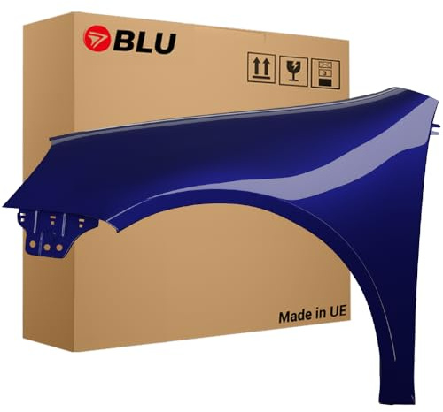 BLU Kotflügel Passend für Volkswagen Golf 5 V Schrägheck LD5Q Links Blau | 2003-2009 | Vorderseite Vorne | Lackiert | Einbaufertig