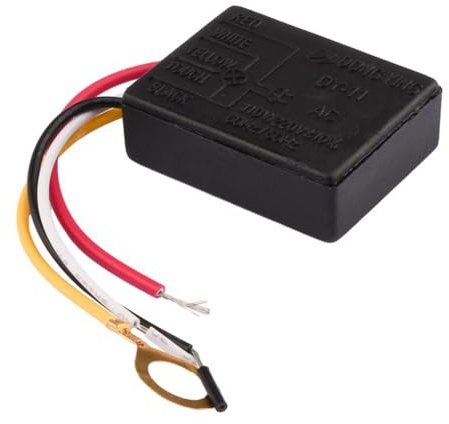 Reinscer AC 220 V 3 A Interrupteur tactile Pièces de lampe de bureau Commande par contact, Variateur d'intensité d'ampoule sensible