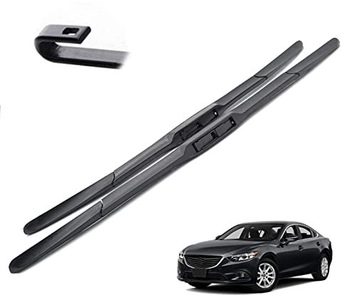 WILSEM Front Wiper Blades For Mazda 6 GJ1 GL MK3 2012-2017 Car Windshield Windscreen Front Window Wiper 24+18