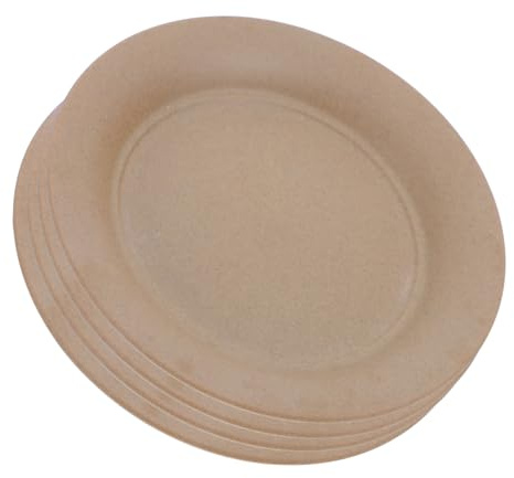 TOYANDONA 4piezas Palet De Madera Brasileña Platillos De Cerámica Reutilizables Bandeja De Riego para Plantas Plato para Maceta Decoración y Jardín Bandeja De Agua para Macetas De