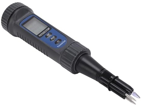 Ejoyous PH Meter 4 i 1 med TDS EC Temperature, PH Tester för Mat, Ost, Frukt, Grönsaker, Jord och Kött