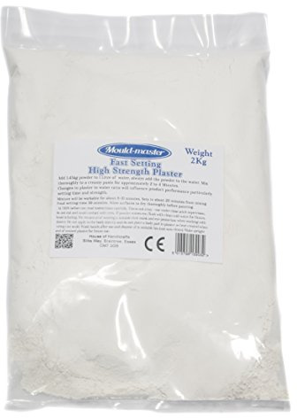 Mould-Master Fast Setting Hard Plaster, Off-White, 2 kg