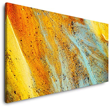 Abstrakt 120x 60cm Panorama Leinwand Bild XXL Format Wandbilder Wohnzimmer Wohnung Deko Kunstdrucke