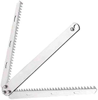 WARMHAND Tagliaerba Acquatico Pieghevole in Acciaio Inossidabile, Taglierina per Piante Acquatiche, Strumenti di Rimozione di Erbacce