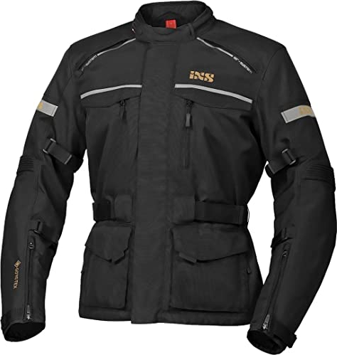 IXS Tour Classic Gore-Tex Motorrad Textiljacke (Black,Short L)