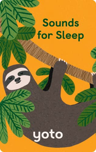 Yoto: Sounds for Sleep en inglés – Ideal Junto a Cuentos para Dormir. Ruido Blanco Relajante y Sonidos Suaves sin Pantallas para la Siesta y la Hora de Dormir. Compatible con Player y Mini.