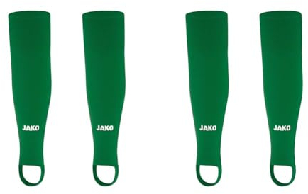 JAKO Unisex Kinder Glasgow 2.0- Senior Stutzen, Grün (sportgrün), 2 (Herstellergröße: Senior) EU (Packung mit 2)