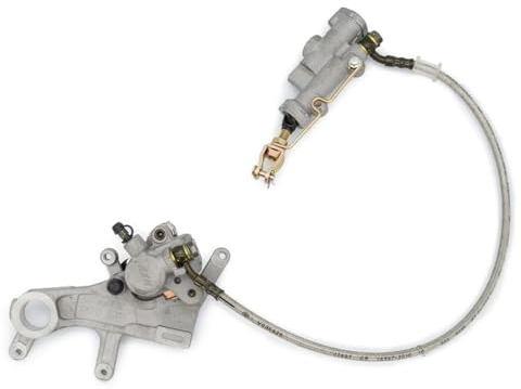 SUSHUANG Motorrad Bremsschlauch Dirt Bike Bremse Hinten Montage Off-Road Motorrad Zubehör Bremsscheibe Oberen Und Unten Pumpe Sattel Für CR Für CRF Für CRFX Fahrrad Bremskabel