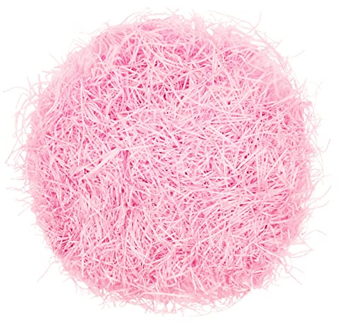 200g Raffia Füllmaterial Geschenk Hamper Shred Geschreddertes Papier Geschenk Füllung für Party Hamper Füllung und Geschenkverpackung für Geschenkbox Dekorations (Rosa)