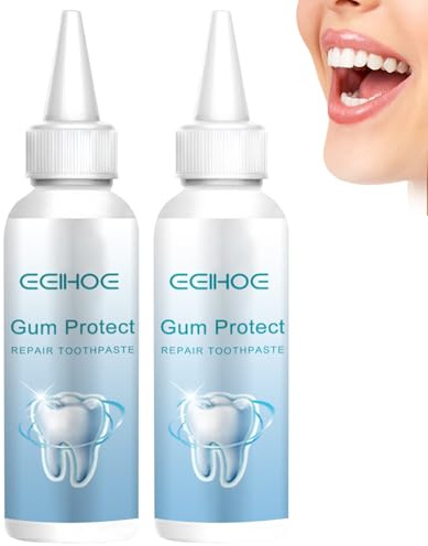 Dentifricio in Gomma per la Riparazione e la Cura Delle Gengive | Gel per la Terapia Delle Gengive per Alito Fresco, Pulizia e Protezione