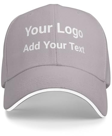 AMZLRR personalisiert Cap personalisierte Basecap personalisierte Baseballkappe mit Foto/Logo/Text Cap selbst gestalten,personalisiert Klassische Trucker-Kappe für Männer Frauen