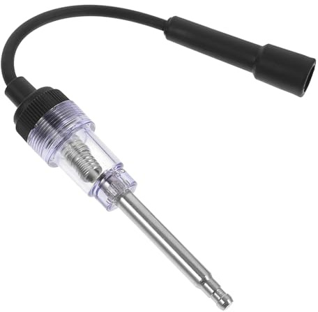 POPETPOP Probador Bujías Coche Herramienta Comprobador Encendido con Medidor de Salto para Diagnóstico Motor y Detección Precisa de Chispa