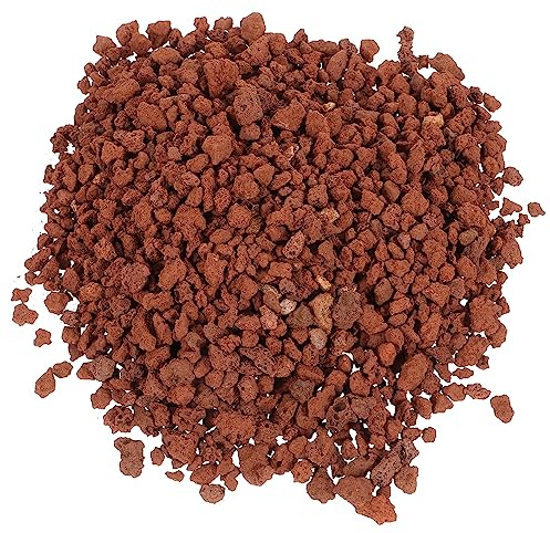 Toyvian Vulkansteine Aquarium Dekoration Natürliche Lavasteine für Pflanzen Blumentöpfe Bonsai Gartendekor Wasserpflanzen Bodengrund