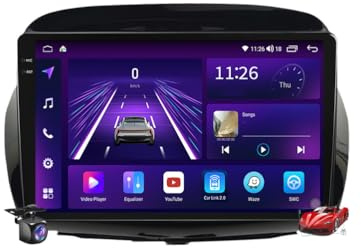 M6 Plus 2,Android 15.0 Radio 2 DIN Estéreo con 4G 5G WiFi DSP Carplay Android Auto para Edix FRV 2004-2009 GPS Sat Navi 9'' MP5 Multimedia Vídeo Reproductor BT FM Receptor