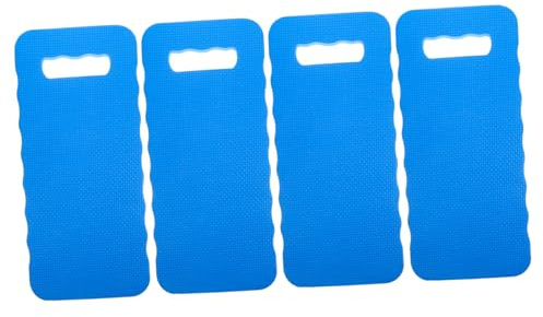 TOGEVAL 4 pièces Coussin Genou Jardinage Tapis Épais Antidérapant EVA Protège-Genoux Léger et Portable pour Extérieur et Yoga Couleur Aléatoire Couleur Aléatoire