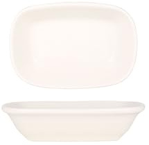 Bonna Placa de servicio - Gourmet - Porcelana - 12x8.5 cm - juego de 2