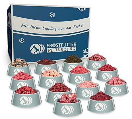 Frostfutter Perleberg Barf Komplett Paket 21 kg Hundefutter