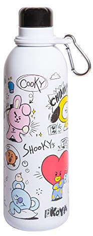 Grupo Erik Trinkflasche Edelstahl Thermosflasche 500 ml - Sport Trinkflasche 500ml - Wasserflasche Kinder - Sportflasche Kinder