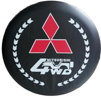 AMENAS Autos Ersatzrad Reifenabdeckung, Für Mitsubishi Fortis 2013-2016 Aufbewahrungstasche Soft Case Protector Waterproof staubdicht,16in