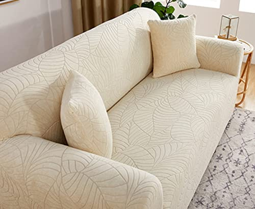 Sofaschoner Sofabezug 1 2 3 4 Sitzer Sofa Abdeckung L Form Elastische Sofa Überzug SofaÜberwurf rutschfest Sofa Couch Sofaüberwürfe Sofa Schonbezug Grau/Beige/Braun ( Color : J , Size : 2 seater (145-