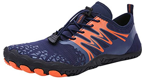 Bastwahl Übergangs Barfussschuhe Demen Und Herren rutschfeste Unisex Barfußschuhe Aquaschuhe elastiscer Klettern Outdoor Zehenschuhe Sommer Surfschuhe Mit Weich Dicke Mit Gummizug Im Bund
