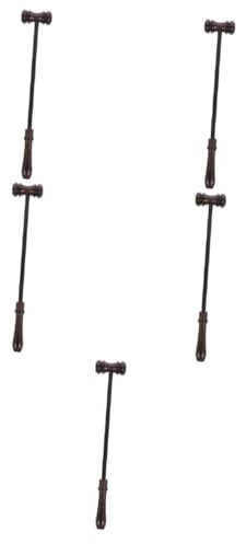 SEWACC 5St Auktionshammer zimmererhammer schlägel Gerichtshammer Anwaltshammer Richterhammer Gerichtshämmer Auktion Hammer Gericht Holzhammer Richter Holzhammer Holzhämmer Ebenholz