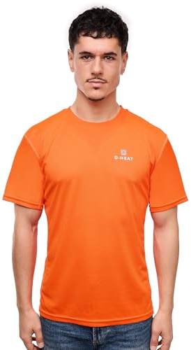 G-HEAT - T-Shirt Rafraîchissant à Manches Courtes | Protection Solaire UPF50+ | Respirant, Rafraîchissant | Idéal pour Sports d'Été
