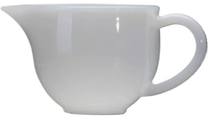 MCLIUJIA Saucier Saucière Bateau Service À Thé en Porcelaine Blanche avec Théière Et Saucière À Anse Récipient pour Sauce Vinaigrette