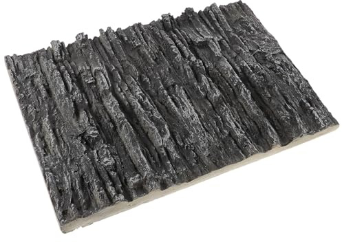Abaodam Panneau Décoratif 3D pour Terrarium Reptiles, Fond Décoratif en PU Imitation Roche, Léger et Compact, Arrière-Plan Aquarium Serpents, Décor Paysage Naturel pour Enclos Reptile