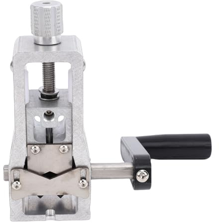 Ausla Máquina Pelacables Manual, Aleación de Aluminio, Doble Operación para Cables Flexibles y de Alto Voltaje, Ideal para Entusiastas del Bricolaje y Electricistas