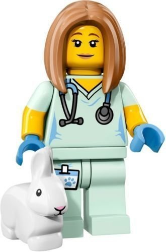 Lego Minifiguren Serie 17 - #5 Tierärztin - 71018 (Bagged)