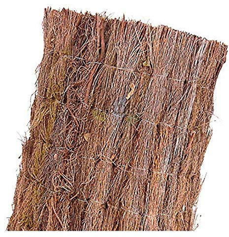 Suinga Grillage 1,5 x 3 m, Occultation Totale 100% en BRUYÈRE Rustique Nationale.