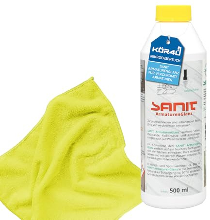 Sanit - Grifería (500 ml, incluye paño de microfibra kör4u