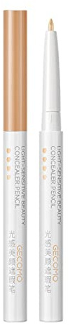 Rosixehird Stylo Anti-cernes pour Fond Teint couvrante pour Le Cercle des Sourcils imperméable, Crayon Anti-cernes pour Les Imperfections Longue durée Lissage hydratant Contre l'acné, 3