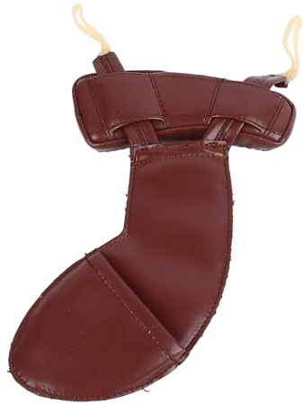 Violine Schulter- Und Kinnhalter Pad 2 In 1, Antirutsch-Design Aus Wasserdichtem Schaffell, Verstellbares Violin-Schulterkissen Für Komfortables Spielen (3/4–4/4)