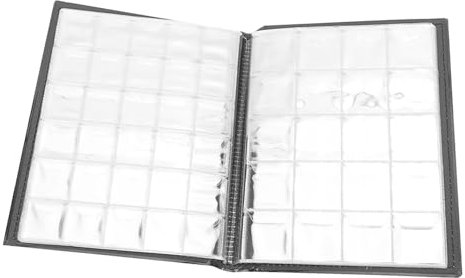 MÜNZALBUM-SAMMLUNGSBUCH MIT 10 SEITEN, 250 TASCHEN, KLEINE GRÖSSE, EINFACHE VERWENDUNG FÜR MÜNZSAMMLER (#2)