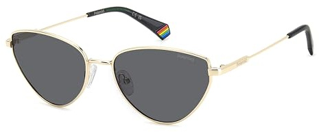 Polaroid PLD 6234/S/X GOLD BLACK/GREY POLARIZED 57/17/145 Damenbrillen Sonnenbrillen