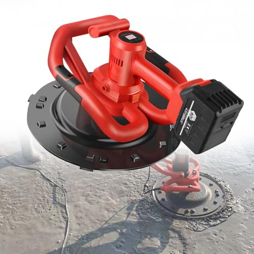 Talloueuse éLectrique 1680 W, 1440 Tr/Min, 6 Vitesses RéGlables, Taloche à Grand DiamèTre, Taloche AutoportéE, Design Autocollant,37500mah