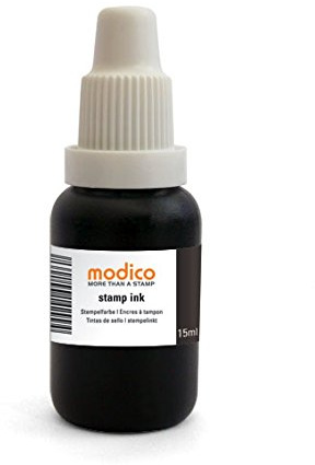 Modico Golfballstempel Nachfüllfarbe 15ml, Farbe Schwarz
