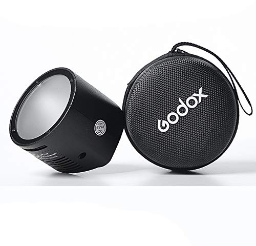 Godox H200R Ring Flash Head for Godox AD200 AD200Pro, 200 W Modelling Lamp Spiral Flash Tube Natural Soft Light