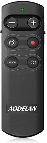 AODELAN Camera Remote Control Shutter Release Remote Commander for Sony ZV-E10, A1, a6100, a6400, a6600, a7c, a7 III, a7R III, a7R IV, a9, a9 II, DSC-RX0 II, ZV-1; Replace Sony RMT-P1BT