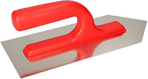KOTARBAU® - Cazzuola a punta in acciaio inox, 270 mm, per lavori di intonacatura