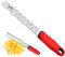 Hillylolly Râpe à Fromage, Zesteur & Râpe Citron, Zesteur d'Agrumes, Acier Inoxydable, Multifonction, Facile à Râper pour Fromage, Chocolat, Gingembre, avec Poignée et Trou de Suspension (Tranches)