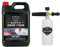 Snow Foam & Snow Cannon Car Shampoo PH Neutral Wash Detailing Valeting Kit For Car Van Caravan 5L Super Thick Pre Wash With Professional Karcher K Range Snow Cannon Lance (5L COCONUT + CANNON)