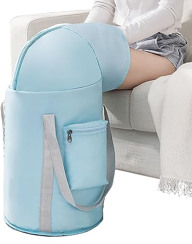 SYXLS Seau à Eau Pliable, Bains de Seau Pliable Léger, Bain Pied Bassin de et Peu Encombrant, Spa Pour le de, Voyage à domicile Petit Et Facile à Voyage Transporter, Confort (Bleu)