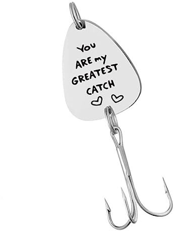 Toddmomy 2stücke You Are My Greatest Catch Angelköder Haken Für Papa Personalisierte Gravur Für Vatertag Weihnachten Und Besondere Anlässe