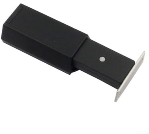 Oceanlend Magnetic Door Catches for Perfect Obscure Door Handle Replacement, Easy Press to Open and Close, Suitable for Lurking Doors and Kitchen Cabinets (Zinc Alloy Black)