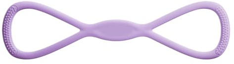 Bandes d'entraînement pour bras - Bande de résistance élastique en forme de 8 - Appareil de fitness portable - Corde d'étirement - Outil de renforcement musculaire élastique durable - Idéal pour la