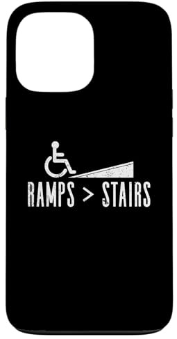 Rampes > Escaliers - Handicap en Fauteuil Roulant Coque pour iPhone 13 Pro Max
